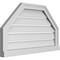 Ekena Millwork Octagonal Top Surface Mount PVC Gable Vent w/ 2"W x 2"P Brickmould Sill Frame, 30"W x 18"H GVPOT30X1803SF - alternate 4
